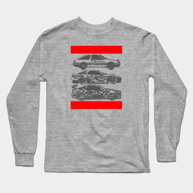 Drift Stars! Long Sleeve T-Shirt by RodeoEmpire